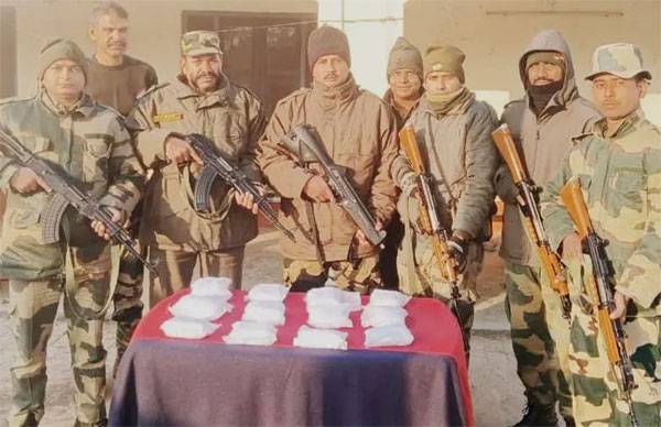 BSF, Punjab police bust cross-border drug and arms smuggling networks