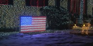 Washington veteran’s Christmas display shines light on Old Glory for noble cause