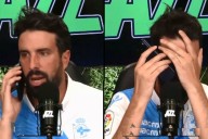 ‘’¡Qué pijazo, papi!‘’: la reacción de Azzaro con su papá tras el triunfazo de Racing a Boca en la Bombonera