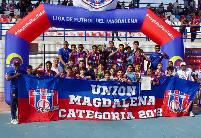 Unión Magdalena Sub-13 se consagra campeón de Liga