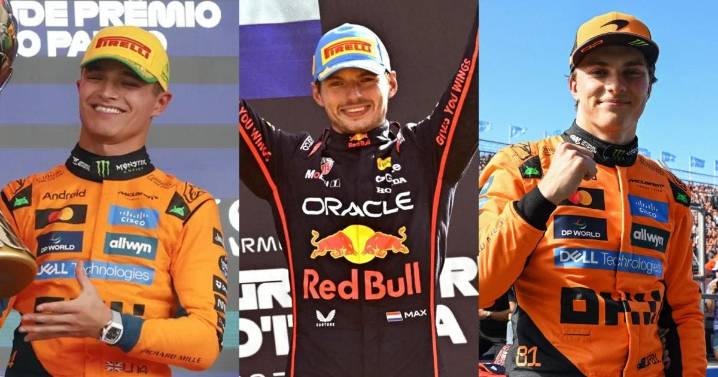 ¿Qué necesita Norris, Verstappen y Piastri para ser campeón de F1?