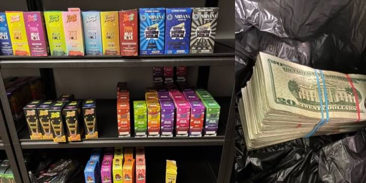 Deputies: 1,850 pounds of marijuana, $530K seized at Greenville vape shops