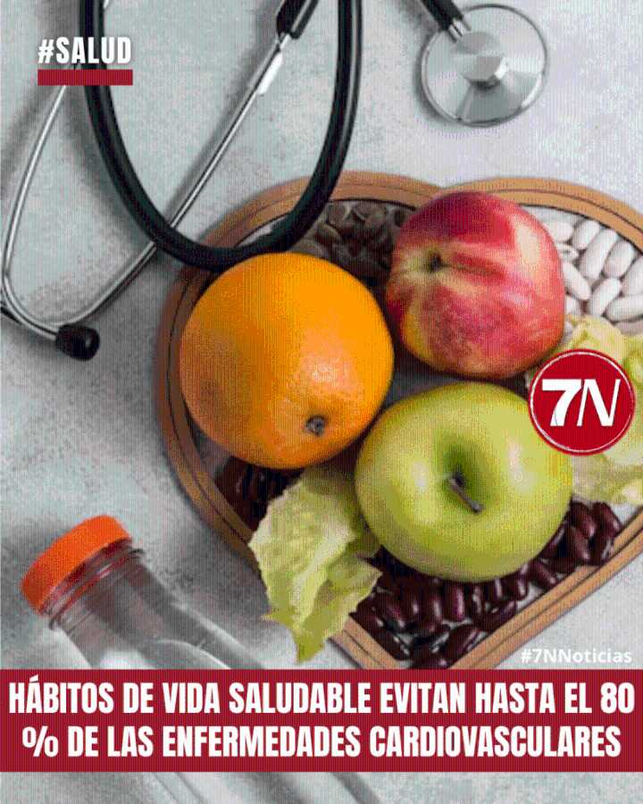 #Salud / Conservar hábitos de vida saludable puede evitar hasta el 80 % de las enfermedades cardiovasculares, la nutrición adecuada es la clave.