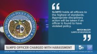 SLMPD officer charged with harassment