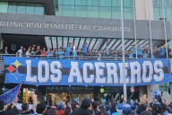 “¡El único campeón del sur!”: Huachipato festejó su primera Copa Chile en la Municipalidad de Talcahuano