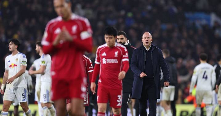What Leeds fans chanted to Liverpool players summed up Reds woes after latest disappointment