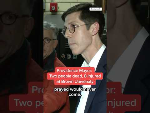 Providence Mayor: Two people dead, 8 injured at Brown University