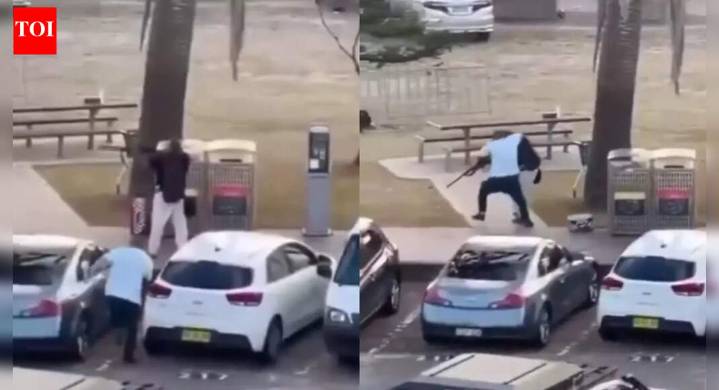 Sydney shooting: Bystander tackles gunman at Bondi Beach; heroic act caught on camera