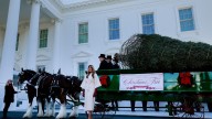 Melania Trump's White House Christmas Decor Includes a Literal House of Cards