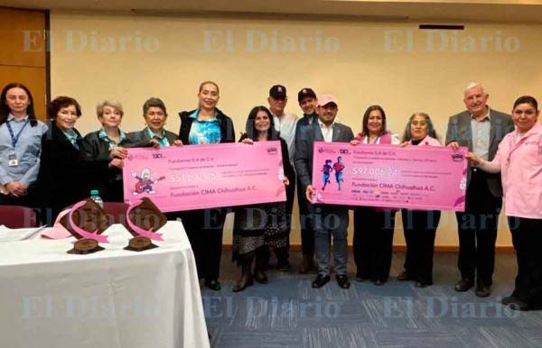 Entrega Farmacias Botica Central donativo a Fundación CIMA