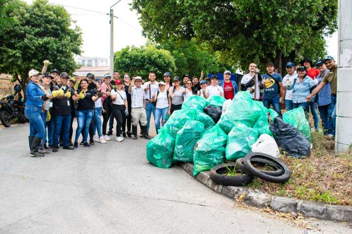 Jornada de limpieza y recolección de residuos se adelantó en Yopal