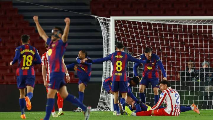 FC Barcelona le ganó en un partidazo al Atlético de Madrid