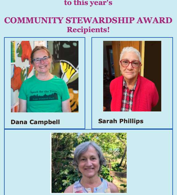Stewardship Foundation Community Service Award goes to creators of the LFP Climate Action Hub