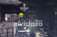 Incendio residencial en Puerto La Cruz cobra la vida de un hombre de 44 años y su perro Poodle