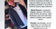 Se busca a José Moisés Montaño Amaro de 21 años