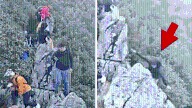 Tourist Falls Off Cliff While Trying to Take Selfie in Horrifying Video