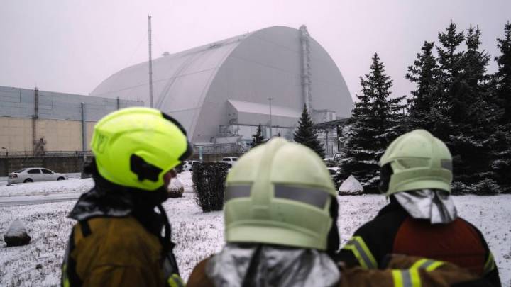 Chernobyl protective shield can no longer confine radiation after drone strike, UN nuclear watchdog says
