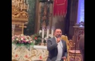 Video.- Canta Tony Meléndez el corrido de Chihuahua en Roma