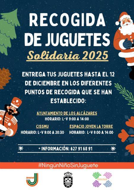 Arranca en Los Alcázares la recogida solidaria de juguetes para que ningún niño se quede sin regalo estas fiestas