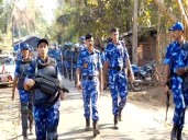 Police flag marches in Malkangiri
