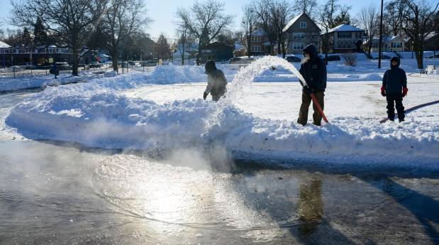 Baby, it’s cold outside … let’s make some ice!