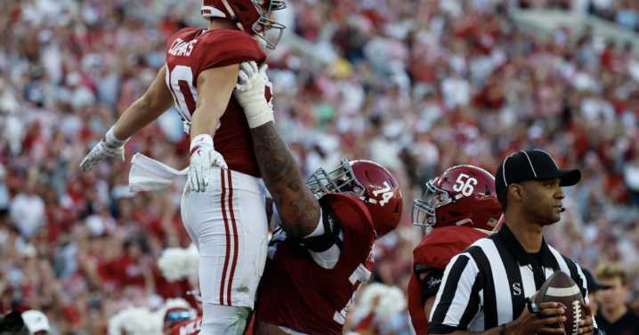 Alabama releases 2026 schedule that features visit from Chattanooga