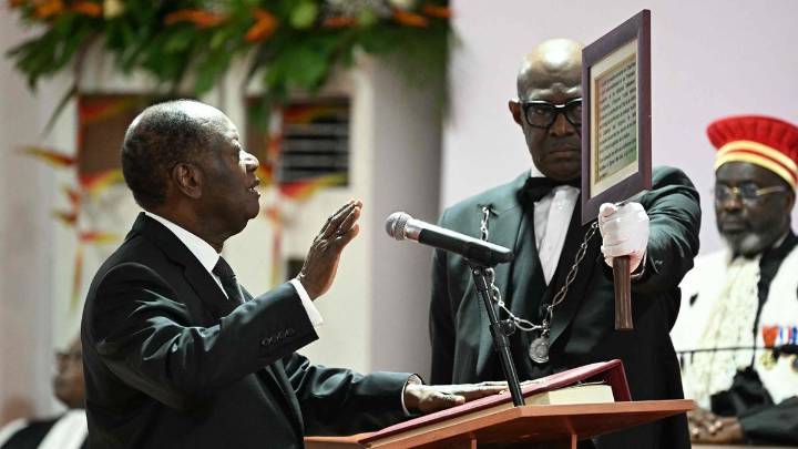 Alassane Ouattara sworn in for fourth term as President of Ivory Coast