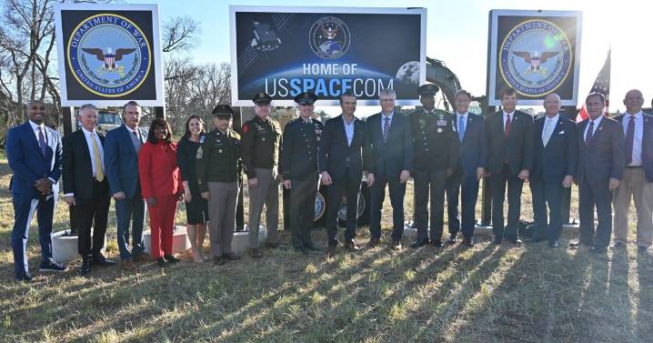 Hegseth, Alabama's federal delegation attend unveiling ceremony for U.S. Space Command's new site at Redstone Arsenal