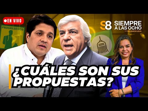 Fernando Olivera y Paul James se lanzan a las presidenciales EN VIVO