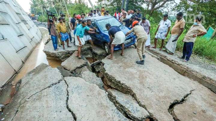 Kollam NH collapse: Probe ordered amid escalating political slugfest
