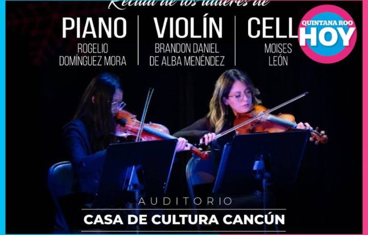 Casa de la Cultura de Cancún llena de música y luces