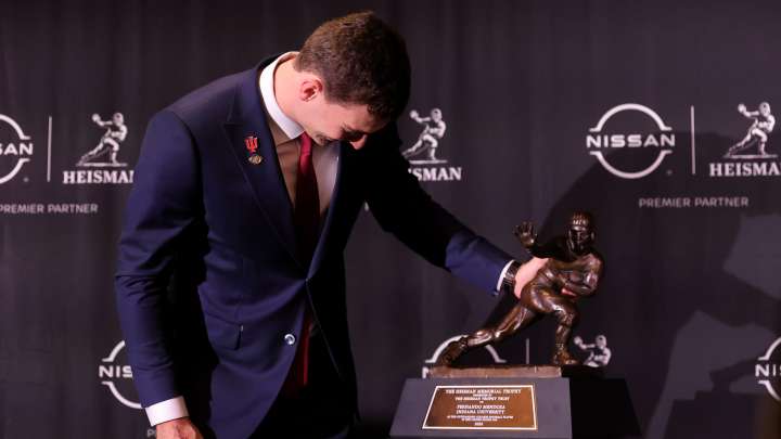 Fernando Mendoza’s star shines as IU football’s first Heisman winner