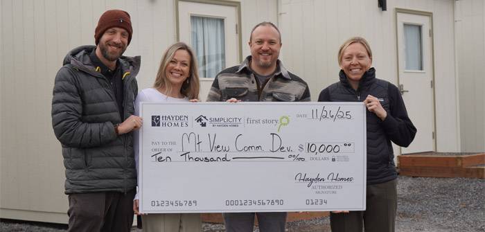 Hayden Homes Gives $10K Match for Safe Parking Program