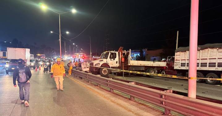 Camión de carga ‘perdió el control’: Carambola en Periférico de Guadalajara mata a joven de 16 años