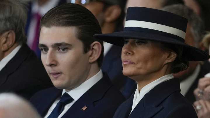 Melania Trump Once Used An Unexpected Word To Describe Barron's Personality