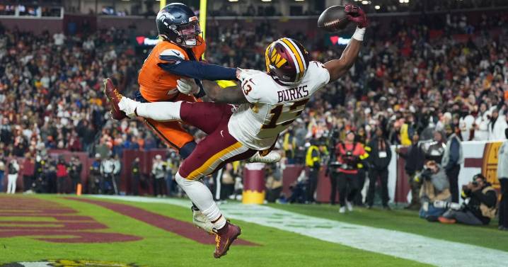 Catch of the year? Commanders' Treylon Burks makes incredible 1