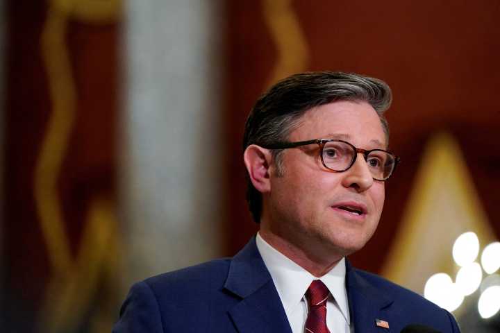 Mike Johnson mocked for claiming he’s a 'wartime speaker' under Trump