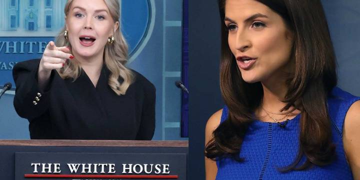 Karoline Leavitt berates CNN's Kaitlan Collins over inflation and the economy