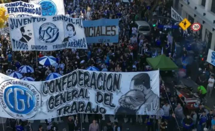 La CTA, ATE y UOM se sumarán a la marcha de la CGT contra la reforma laboral de Javier Milei