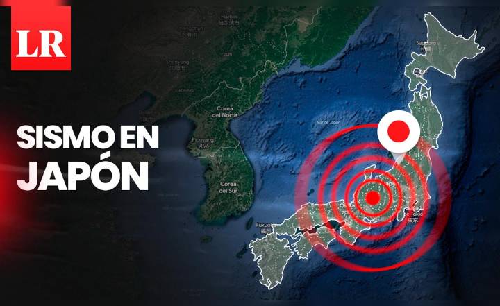 Terremoto de magnitud 7,6 se registra en la costa de Japón y se emite alerta de tsunami, según USGS