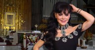 Con el rostro de Julián Figueroa: Así es el vestido que Maribel Guardia usó en las mañanitas a la Virgen
