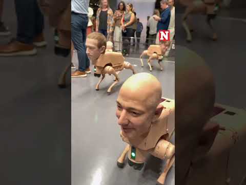 Billionaires Elon Musk, Zuckerberg, and Bezos Depicted As Robots