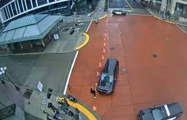 Large police response at Bellevue Transit Center