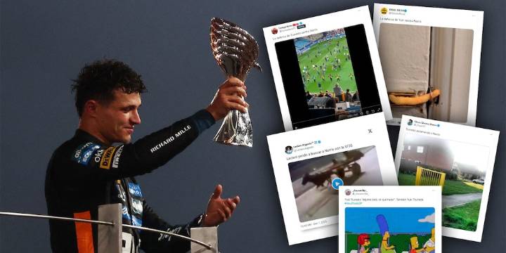 Los mejores memes tras la consagración de Lando Norris: de la maniobra ante Tsunoda al “murió la F1″ que fue viral
