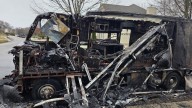 Rural Metro: Crews battled fire for 2 hours after RV caught fire in Knoxville neighborhood Thursday