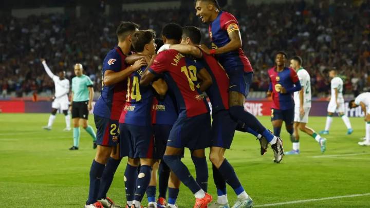 Barcelona sigue líder de la liga española