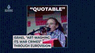 Israel “art-washing its war crimes” through Eurovision