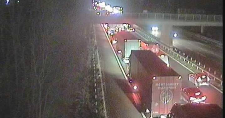 M6 traffic updates live as busy motorway closed for several hours after serious collision