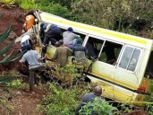 Over 10 dead after school bus accident in Colombia
