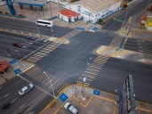 Concluye construcción de cruce seguro en Zaragoza y Tecnológico